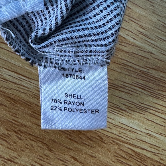 EUC Anthropologie Current Air That's A Wrap pinstrip jumpsuit SMALL‎ puff sleeve - Picture 10 of 11